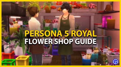 persona 5 bouquet guide